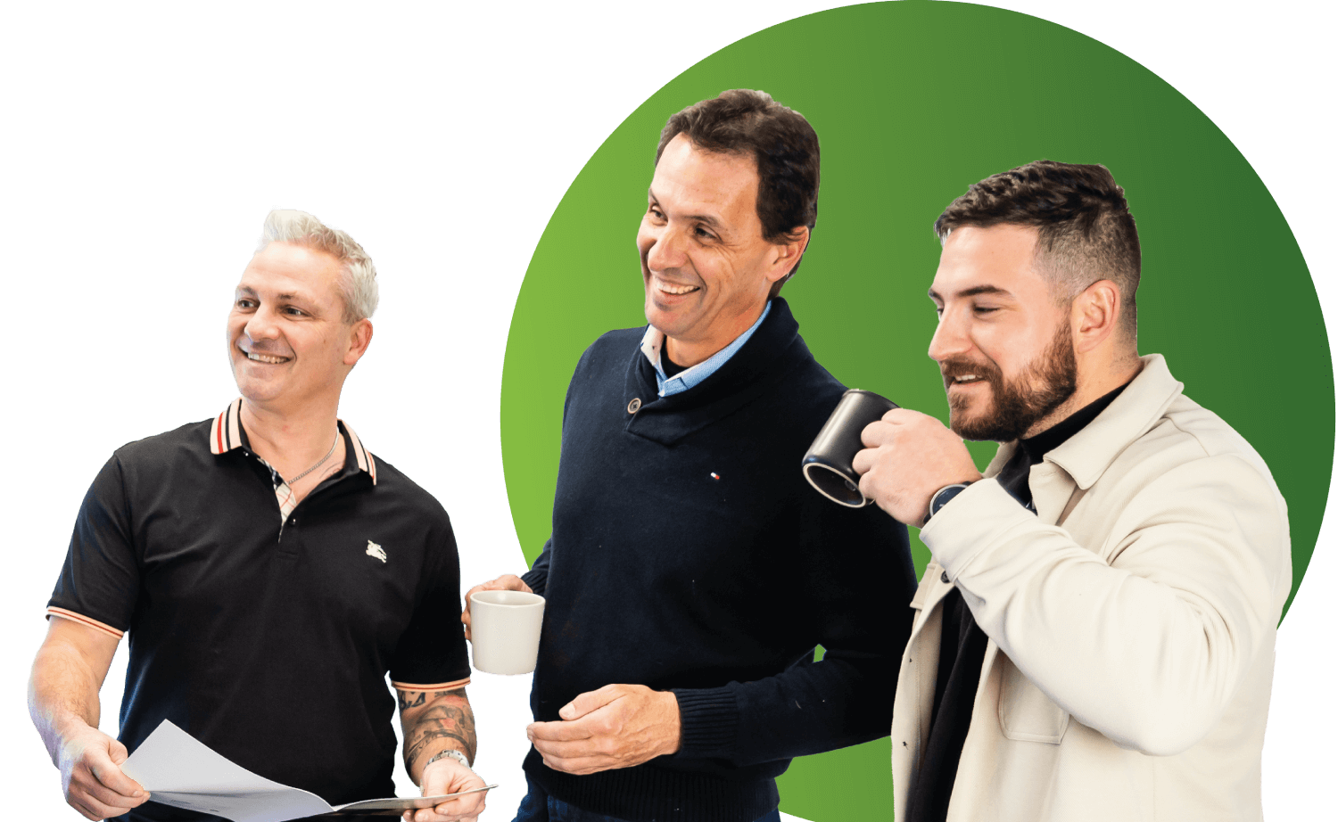 3 membres de l’équipe Mobilium 3 membres de l'équipe Mobilium